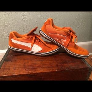 Puma retro orange sneakers